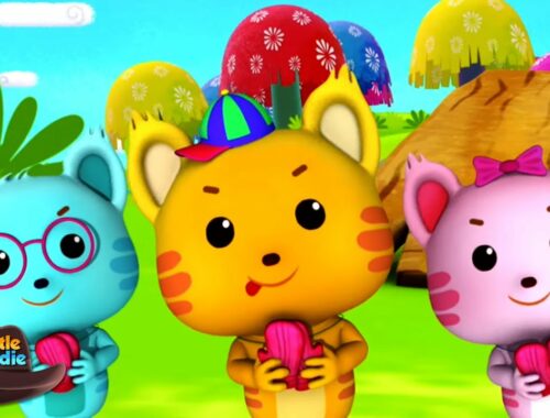 Three Little Kittens | Cat Songs | Nursery Rhymes and Kids Songs | Animal Cartoon For Children