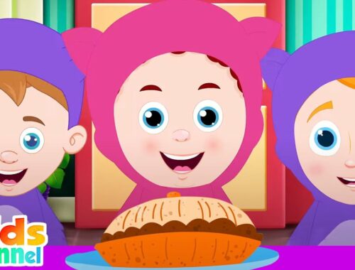 Three Little Kittens | Schoolies Cartoon Videos | Nursery Rhymes And Kids Song by Kids Channel