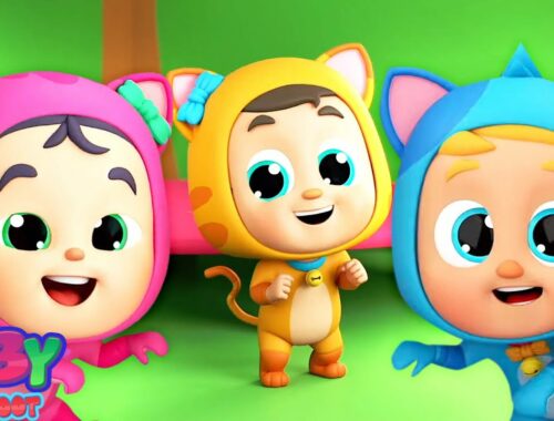 Three Little Kittens + More Nursery Rhymes And Kids Learning Videos
