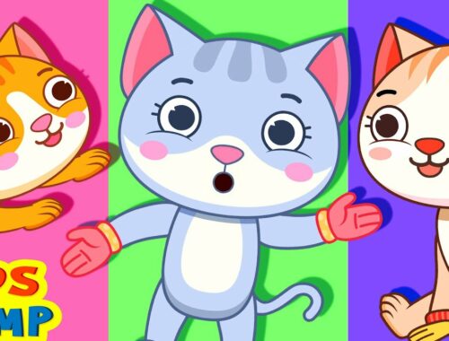 Three Little Kittens Song for Kids and Children by KidsCamp