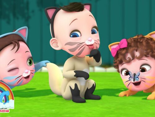 Three Little Kittens | Nursery Rhymes | Baby song | @ABC - Little Learning Corner