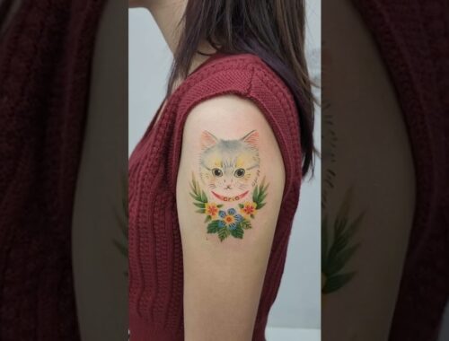 Kitten Tattoo