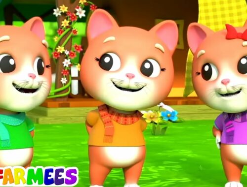 Three Little Kittens, Nursery Rhymes And Cartoon Videos by Farmees