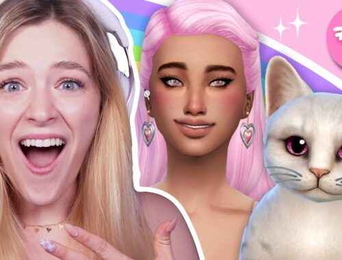 The Sims 4 But My TWINS are SURPRISED with Matching KITTENS | Not So Berry Pink #6