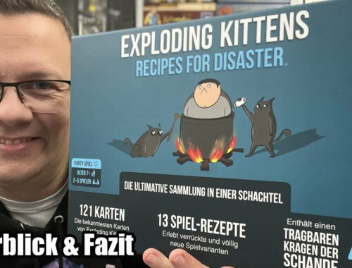 Exploding Kittens: Recipes for Disaster (asmodee) - Die ultimative Sammlung zu Exploding Kittens