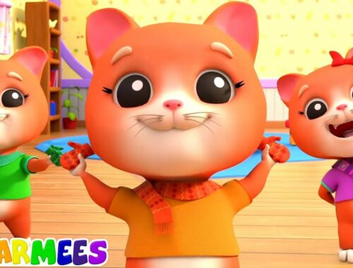 Three Little Kittens, Kindergarten Rhyme and Baby Song