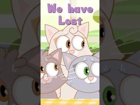 3 Little Kittens Lost Their Mittens #Shorts #nurseryrhymes #hooplakidz