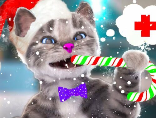 LITTLE KITTEN ADVENTURE - CUTE KITTY AND HER CHRISTMAS ADVENTURE JOURNEY (SNOW SPECIAL)