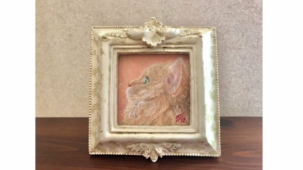 ミニ色鉛筆画【セルカークレックス / マロンくん】の制作過程 ミニ色鉛筆画【セルカークレックス / マロンくん】の制作過程