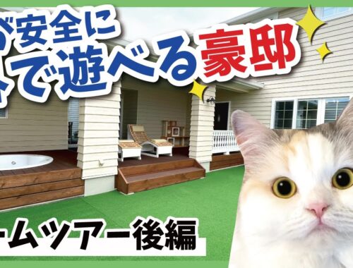 猫を外で遊ばせてあげたくて作った猫の豪邸がこちら【後編】【関西弁でしゃべる猫】