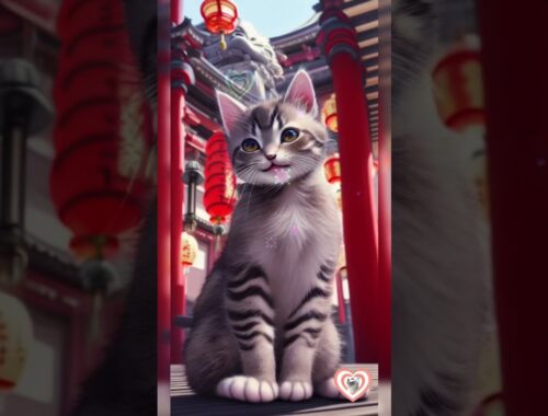 日本猫浅草！Japanese cat at asakusa#shorts #cat#猫#ai