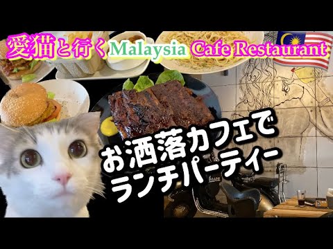 【🇲🇾Malaysia Pet Friendly Cafe】愛猫と行くマレーシアのお洒落カフェレストラン 〜森猫おはぎの遊雅な日常 in Malaysia〜 #マレーシア移住 #ペットとお出かけ