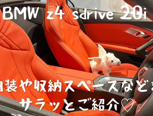 【BMW Z4 sdrive20i】内装をサラッとご紹介する動画🎥　#bmwz4 #z4 #bmwg29