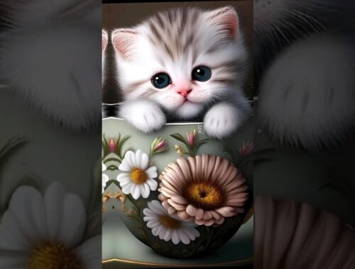 Cute kittens Cat #meow #cats #cat #pets #animals #shorts