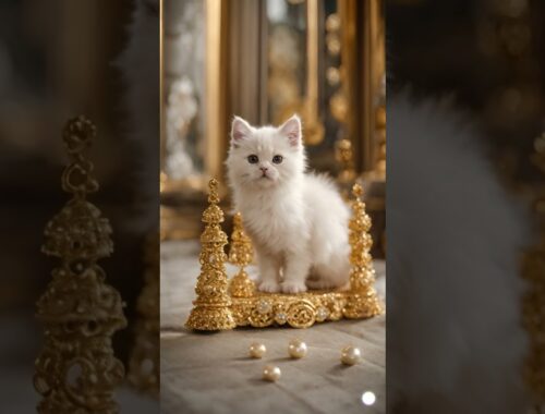 #luxury #kitten #diamonds: A Purr-fect Princess in Her Diamond-Studded Kingdom