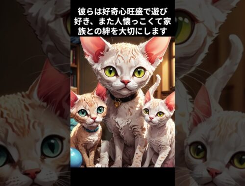 【デボンレックスの雑学】 #cat #1分雑学