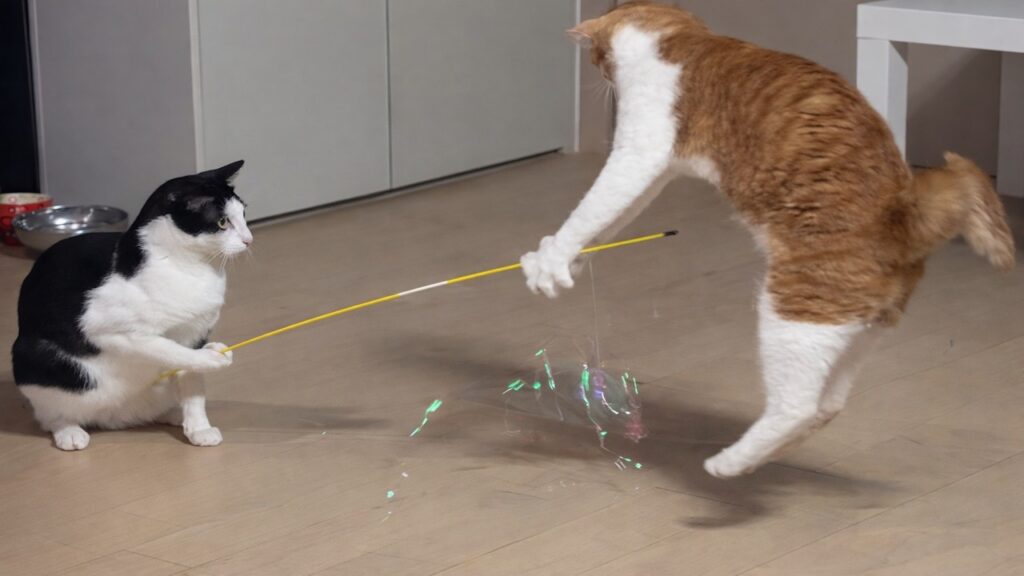 Cats Being Pure Chaos